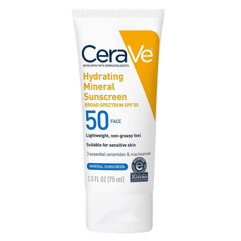 Cerave Hydrating Mineral Sunscreen SPF 50 - Image 2