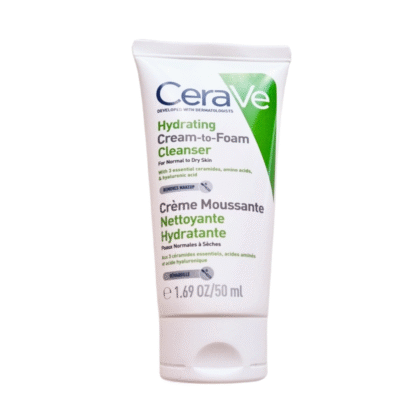 CeraVe Hydrating Cream-to-Foam Cleanser